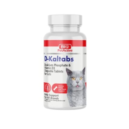Bio PetActive D-Kaltabs Cat (Calcium & Vit D3 tablets for cats ) 60 tab
