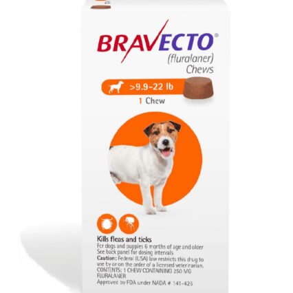 Bravecto Chewable tablet for dogs - 250 mg